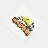 Serviette En Papier Bert et Ernie | Bonne Halloween (Coin)