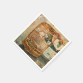 Serviette En Papier Berthe Morisot - La Cage (Coin)