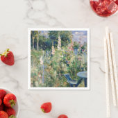 Serviette En Papier Berthe Morisot - Tremieres Rose (En situation)
