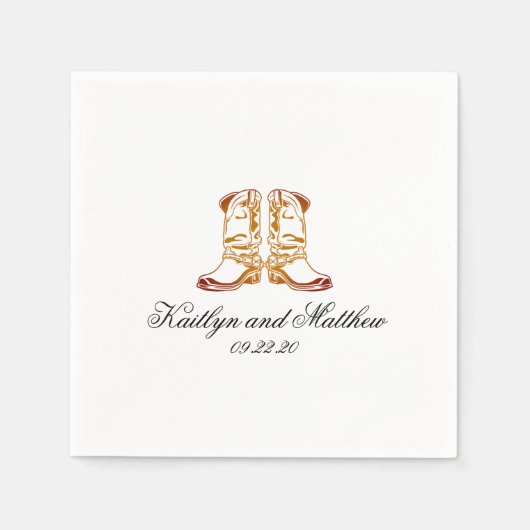 Serviette En Papier Best Western Dark Brown Mariage (Devant)