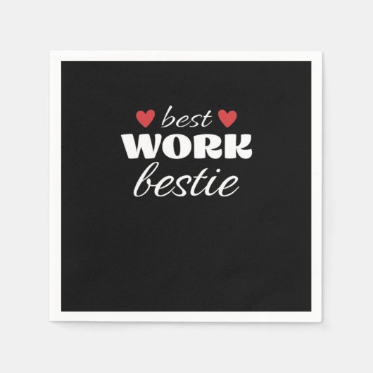 Serviette En Papier Best Work Bestie Classic (Devant)