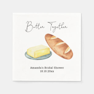 Serviette En Papier Beurre ensemble Fête des mariées