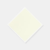 Serviette En Papier Beurre jaune (Coin)