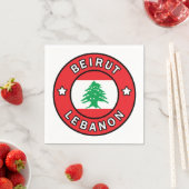 Serviette En Papier Beyrouth Liban (En situation)