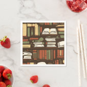 Serviette En Papier bibliothèque (En situation)
