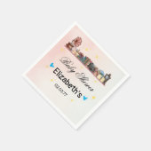 Serviette En Papier Bibliothèque de livres d'histoires Le prochain cha (Coin)