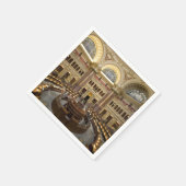 Serviette En Papier Bibliothèque du Congrès (Coin)