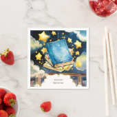 Serviette En Papier Bibliothèque Simple Magic Storybook Anniversaire (En situation)