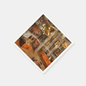 Serviette En Papier Bibliothèque - Un classique littéraire 1905 (Coin)