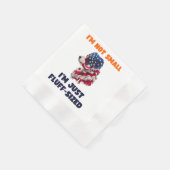 Serviette En Papier Bichon Frise (Coin)