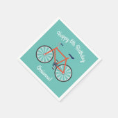 Serviette En Papier Bicyclette mignonne Enfants Vélo Anniversaire Fête (Coin)