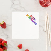 Serviette En Papier Biden Harris 2020 Cocktail Napkin (En situation)