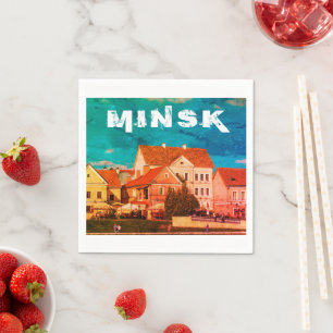 Serviette En Papier BiélБ е л а р ь у с  de Minsk М  de Minsk  Archite