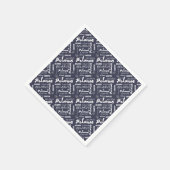Serviette En Papier Biélorussie Fleur nationale de maïs (Coin)