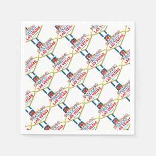 Serviette En Papier Bienvenue à Las Vegas
