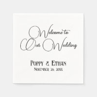 Bienvenue à notre Mariage