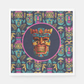 Serviette En Papier Bienvenue Au Luau (Devant)