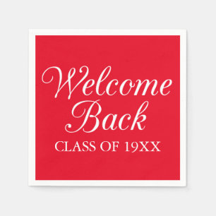 Serviette En Papier Bienvenue Classe de retour