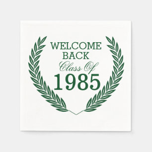 Serviette En Papier Bienvenue Classe de retour