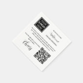 Serviette En Papier Bienvenue d'ouverture (Coin)