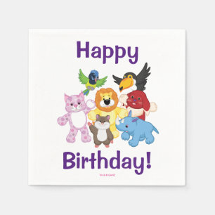 Serviette En Papier Bienvenue sur Webkinz !