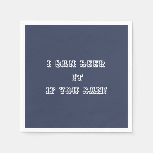 Serviette En Papier Bière (Devant)