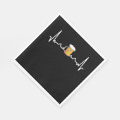 Serviette En Papier Bière Boire de l'alcool Heartbeat Cadeau (Coin)