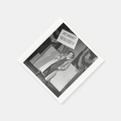 Serviette En Papier Bière d'interdiction vintage, Vintage Retro1930 (Coin)