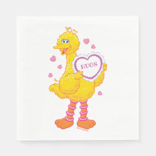 Serviette En Papier Big Bird Valentine