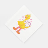 Serviette En Papier Big Bird Valentine (Coin)