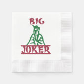 Serviette En Papier Big Joker Napkin (Devant)