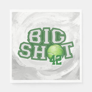 Serviette En Papier Big Shot Tennis Ball
