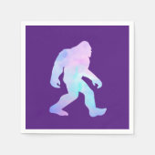 Serviette En Papier Bigfoot aquarelle (Devant)