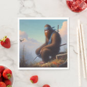 Serviette En Papier Bigfoot Ninja (En situation)