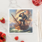 Serviette En Papier Bigfoot Sailor (En situation)