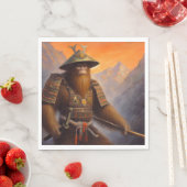 Serviette En Papier Bigfoot Samurai (En situation)