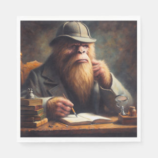 Serviette En Papier Bigfoot Sherlock Holmes