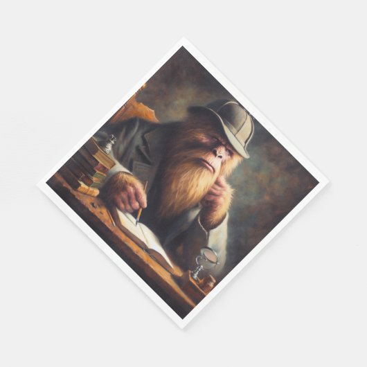 Serviette En Papier Bigfoot Sherlock Holmes (Coin)