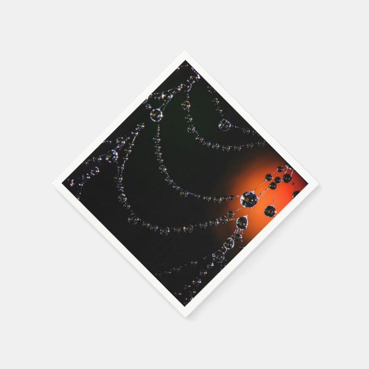 Serviette En Papier Bijoux Spiderweb serviettes (Coin)