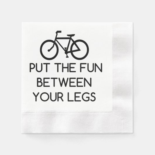 Serviette En Papier Bike Between (Devant)