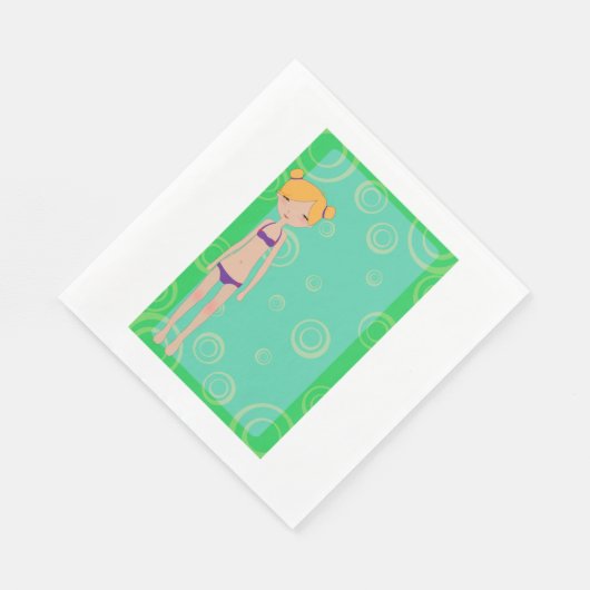 Serviette En Papier Bikini Girl (Coin)