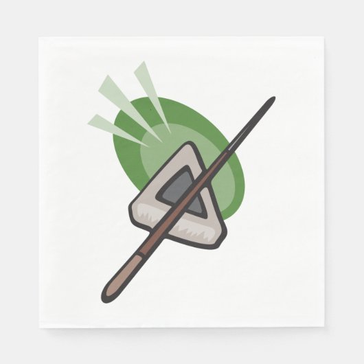 Serviette En Papier Billard (Devant)