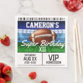 Serviette En Papier Billet de jeu de football Super Party (En situation)