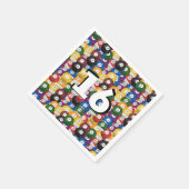 Serviette En Papier Billiard Balls pour 16e anniversaire (Coin)