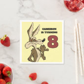 Serviette En Papier BILLY WOLFE™ Fier de lui (En situation)
