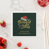 Serviette En Papier Bingle Jells Tipsy Noël (En situation)