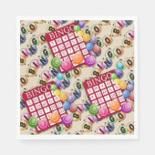 Serviette En Papier Bingo Fun (Devant)