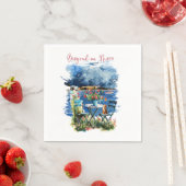 Serviette En Papier Biograd na moru 3 (En situation)