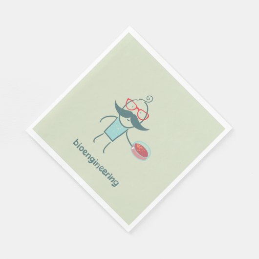 Serviette En Papier Biologiste scientifique Napkins (Coin)
