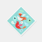 Serviette En Papier Birdie (Coin)
